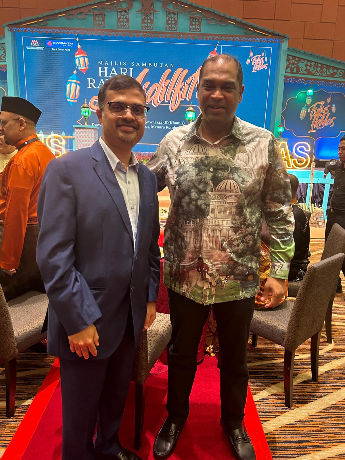 With YB Datuk Seri R. Ramanan Ramakrishnan — April 2024
