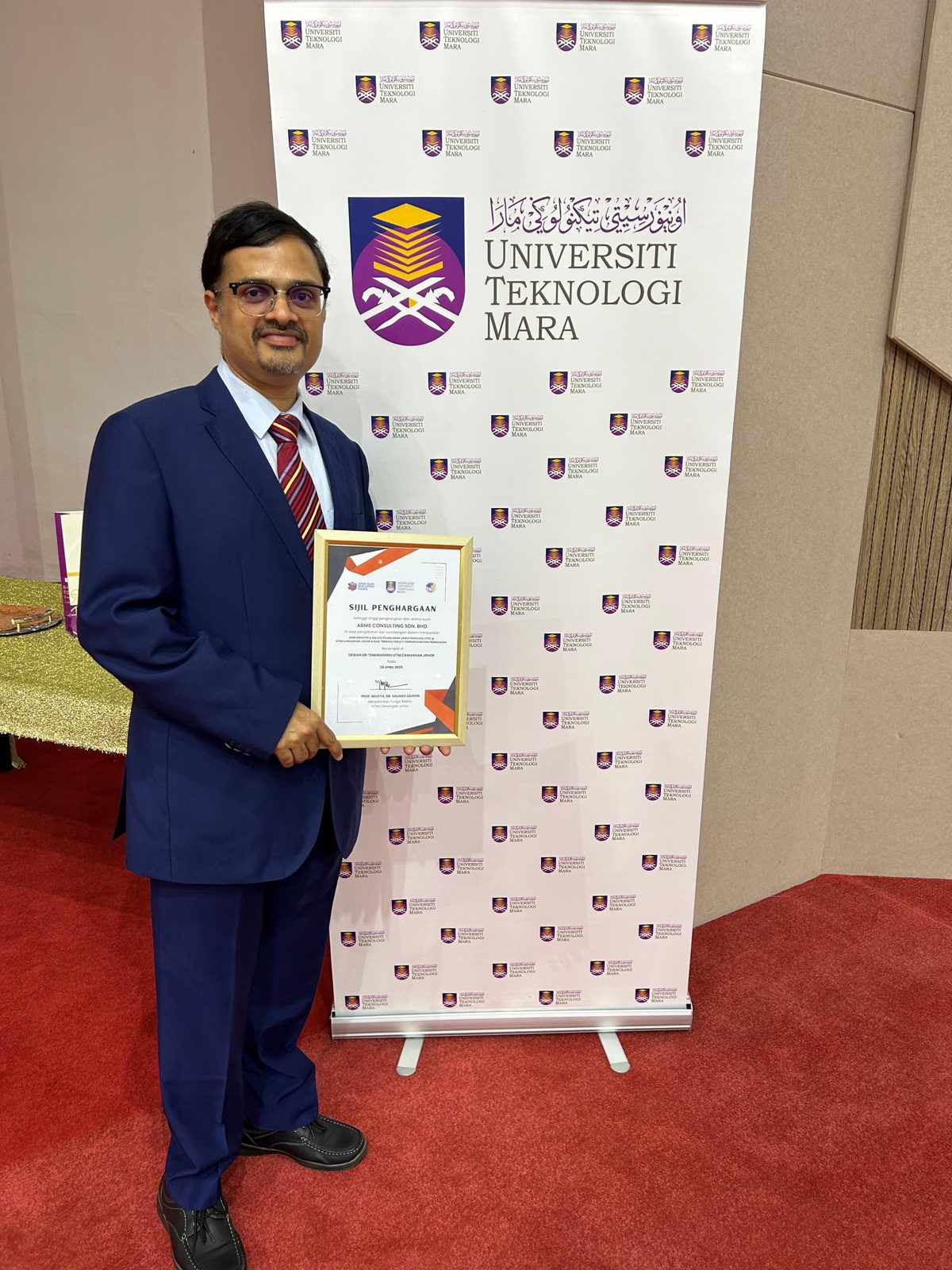 Universiti Teknologi MARA industry fair — April 2025